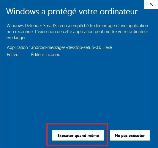 Avertissement 1